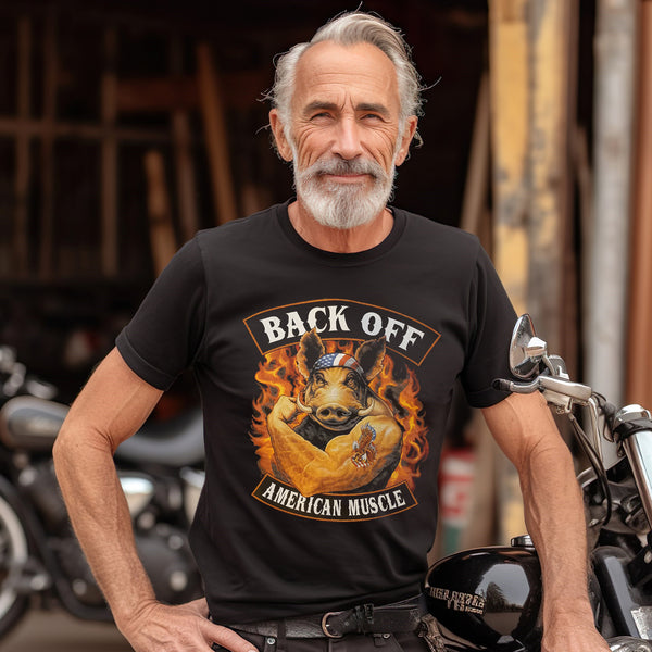 Back Off American Muscle T-Shirt