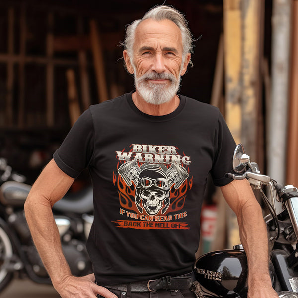 Biker Warning T-Shirt