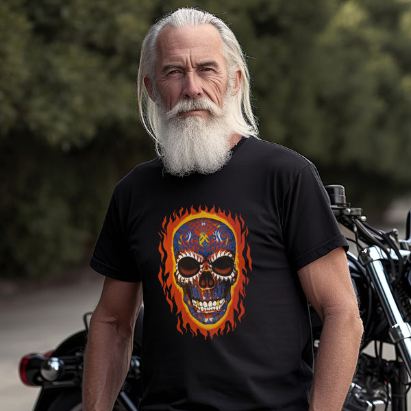 Flaming Skull T-Shirt